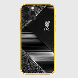 Чехол для iPhone 12 Pro Liverpool F C, цвет: 3D-желтый