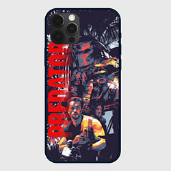 Чехол для iPhone 12 Pro Predator - jungle texture, цвет: 3D-черный
