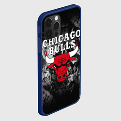 Чехол для iPhone 12 Pro CHICAGO BULLS, цвет: 3D-тёмно-синий — фото 2