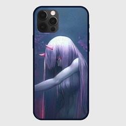 Чехол для iPhone 12 Pro DARLING IN THE FRANXX, цвет: 3D-черный