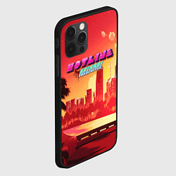 Чехол для iPhone 12 Pro HOTLINE MIAMI, цвет: 3D-черный — фото 2