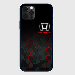 Чехол для iPhone 12 Pro HONDA, цвет: 3D-черный