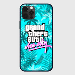 Чехол для iPhone 12 Pro GTA VICE CITY, цвет: 3D-черный