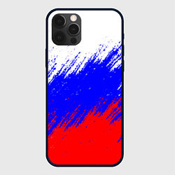 Чехол для iPhone 12 Pro Россия, цвет: 3D-черный