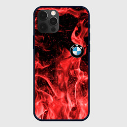 Чехол для iPhone 12 Pro BMW, цвет: 3D-черный