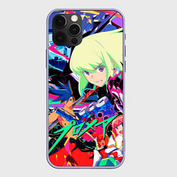 Чехол для iPhone 12 Pro PROMARE, цвет: 3D-светло-сиреневый