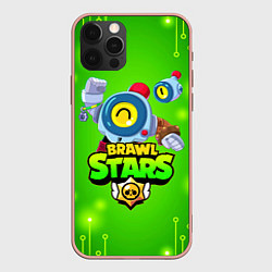 Чехол для iPhone 12 Pro BRAWL STARS NANI, цвет: 3D-светло-розовый