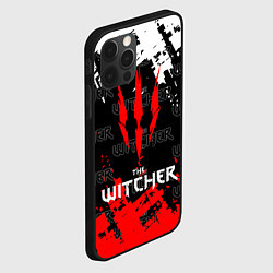 Чехол для iPhone 12 Pro The Witcher, цвет: 3D-черный — фото 2