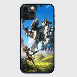 Чехол для iPhone 12 Pro HORIZON ZERO DAWN, цвет: 3D-черный
