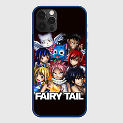 Чехол для iPhone 12 Pro FAIRY TAIL ХВОСТ ФЕИ, цвет: 3D-тёмно-синий