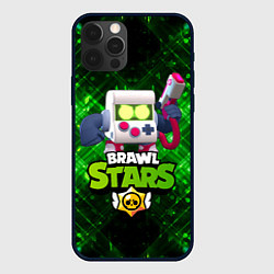 Чехол для iPhone 12 Pro Virus 8 bit brawl stars 8 бит, цвет: 3D-черный