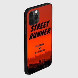 Чехол для iPhone 12 Pro Street runner, цвет: 3D-черный — фото 2