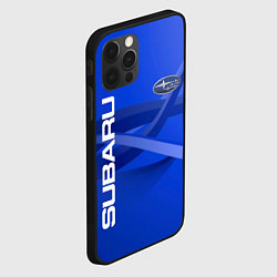 Чехол для iPhone 12 Pro SUBARU, цвет: 3D-черный — фото 2