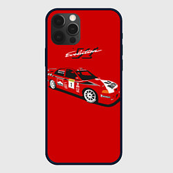 Чехол для iPhone 12 Pro Mitsubishi Lancer Evolution VI, цвет: 3D-черный