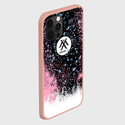 Чехол для iPhone 12 Pro MONSTA X, цвет: 3D-светло-розовый — фото 2