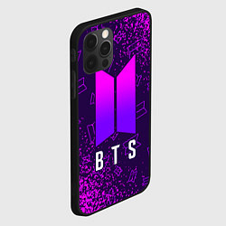 Чехол для iPhone 12 Pro BTS БТС, цвет: 3D-черный — фото 2