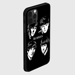 Чехол для iPhone 12 Pro THE BEATLES, цвет: 3D-черный — фото 2