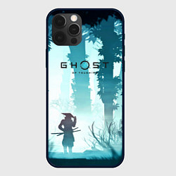 Чехол для iPhone 12 Pro Ghost of Tsushima, цвет: 3D-черный