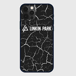 Чехол для iPhone 12 Pro LINKIN PARK ЛИНКИН ПАРК, цвет: 3D-черный