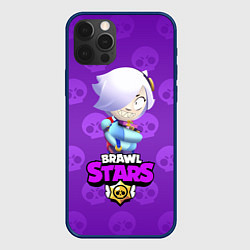 Чехол для iPhone 12 Pro Colette - Brawl Stars, цвет: 3D-тёмно-синий