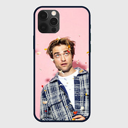 Чехол для iPhone 12 Pro ROBERT PATTINSON, цвет: 3D-черный