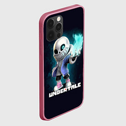 Чехол для iPhone 12 Pro UNDERTALE, цвет: 3D-малиновый — фото 2