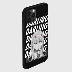 Чехол для iPhone 12 Pro ZeroTwo Darling in the Franx, цвет: 3D-черный — фото 2