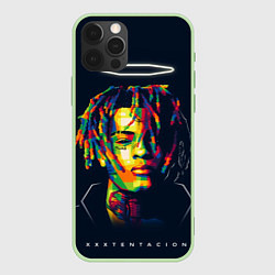 Чехол для iPhone 12 Pro XXXTENTACION, цвет: 3D-салатовый