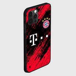 Чехол для iPhone 12 Pro BAYERN MUNCHEN БАВАРИЯ, цвет: 3D-черный — фото 2