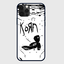 Чехол для iPhone 12 Pro Korn, цвет: 3D-черный