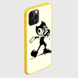 Чехол для iPhone 12 Pro Bendy And The Ink Machine, цвет: 3D-желтый — фото 2