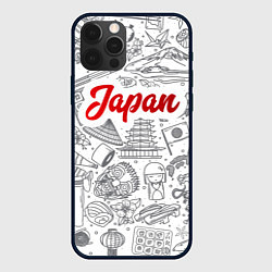 Чехол для iPhone 12 Pro Япония Z, цвет: 3D-черный