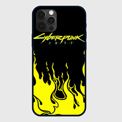 Чехол для iPhone 12 Pro CYBERPUNK 2077, цвет: 3D-черный