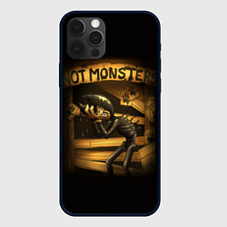 Чехол для iPhone 12 Pro Bendy And The Ink Machine, цвет: 3D-черный