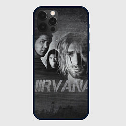 Чехол для iPhone 12 Pro Нирвана, цвет: 3D-черный