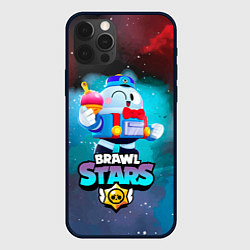 Чехол для iPhone 12 Pro BRAWL STARS LOU, цвет: 3D-черный