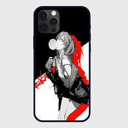Чехол для iPhone 12 Pro Asuka Langley Evangelion, цвет: 3D-черный
