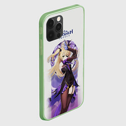 Чехол для iPhone 12 Pro Genshin Impact, цвет: 3D-салатовый — фото 2