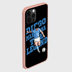 Чехол для iPhone 12 Pro Diego Maradona, цвет: 3D-светло-розовый — фото 2