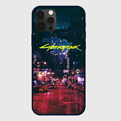 Чехол для iPhone 12 Pro Cyberpunk 2077, цвет: 3D-черный