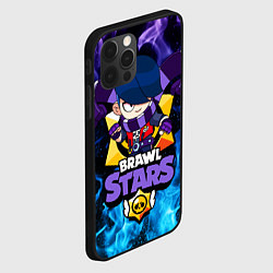 Чехол для iPhone 12 Pro BRAWL STARS EDGAR, цвет: 3D-черный — фото 2