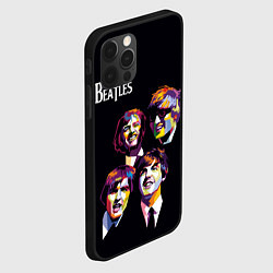 Чехол для iPhone 12 Pro The Beatles, цвет: 3D-черный — фото 2