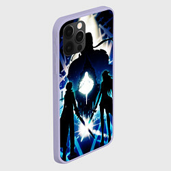 Чехол для iPhone 12 Pro Sword Art Online Кирито Асуна, цвет: 3D-светло-сиреневый — фото 2