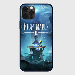Чехол для iPhone 12 Pro Little Nightmares 2, цвет: 3D-черный