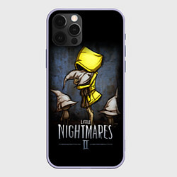 Чехол для iPhone 12 Pro LITTLE NIGHTMARES 2, цвет: 3D-светло-сиреневый