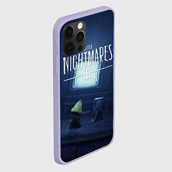 Чехол для iPhone 12 Pro LITTLE NIGHTMARES ЛИТЛ НАЙТМ, цвет: 3D-светло-сиреневый — фото 2