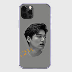 Чехол для iPhone 12 Pro Ли Мин Хо Lee Min Ho, цвет: 3D-светло-сиреневый