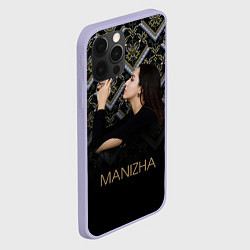 Чехол для iPhone 12 Pro Манижа Manizha, цвет: 3D-светло-сиреневый — фото 2