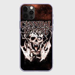 Чехол для iPhone 12 Pro Cannibal Corpse, цвет: 3D-светло-сиреневый
