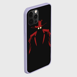 Чехол для iPhone 12 Pro Alucard, цвет: 3D-светло-сиреневый — фото 2